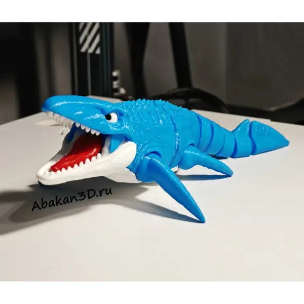 Подвижная игрушка - Мозазавр