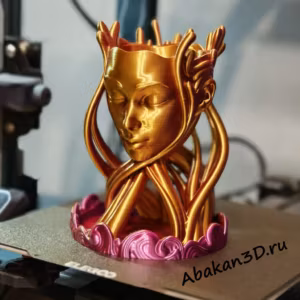 Голова девушки Горшок "Голова девушки"